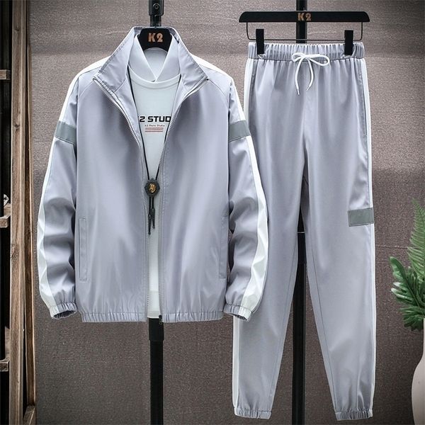 men's tracksuits tracksuit two piece set brand sets sportswear spring autumn jacketpants casual sports suit clothing hip hop 220913, Gray
men's tracksuits tracksuit two piece set brand sets sportswear spring autumn jacketpants casual sports suit clothing hip hop 220913, Gray