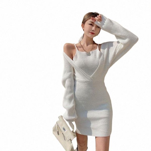 casual dresses neploe for women chic patchwork fake two piece off shoulder vestidos de mujer japanses bodycon mini knit dress j4xg#, Black;gray
casual dresses neploe for women chic patchwork fake two piece off shoulder vestidos de mujer japanses bodycon mini knit dress j4xg#, Black;gray