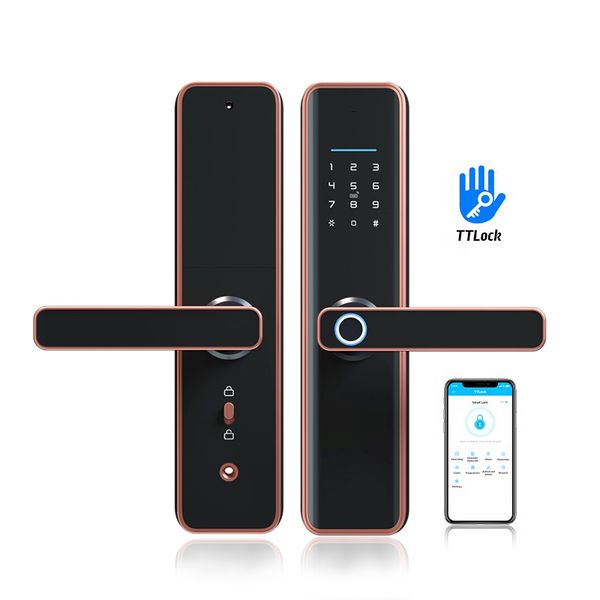 electronic ttlock bluetooth security keyless fingerprint lock with different mortise
electronic ttlock bluetooth security keyless fingerprint lock with different mortise