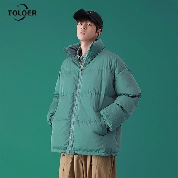 mens down parkas winter mens parka coat windproof fashion streetwear jacket thicken korean style solid color overcoat loose jackets 220914, Black
mens down parkas winter mens parka coat windproof fashion streetwear jacket thicken korean style solid color overcoat loose jackets 220914, Black
