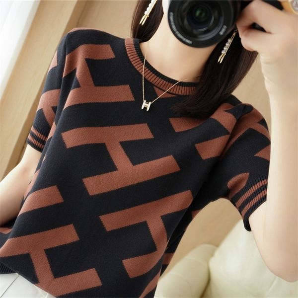 women's knits tees women's cashmere sweater short-sleeve spring and summer loose knitted cashmere short-sleeve t-shirt 220914, White
women's knits tees women's cashmere sweater short-sleeve spring and summer loose knitted cashmere short-sleeve t-shirt 220914, White
