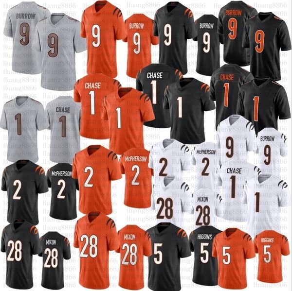 9 joe burrow jamarr chase football jersey men women youth 2 evan mcpherson 5 tee higgins 28 mixon stitched''nfl''jerseys, Black;red
9 joe burrow jamarr chase football jersey men women youth 2 evan mcpherson 5 tee higgins 28 mixon stitched''nfl''jerseys, Black;red