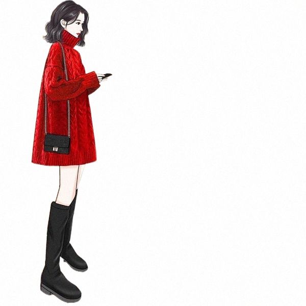 casual dresses -4xl elegant women's winter high-neck dress loose fashion knitted long-sleeved sarm comfortable g02e#, Black;gray
casual dresses -4xl elegant women's winter high-neck dress loose fashion knitted long-sleeved sarm comfortable g02e#, Black;gray