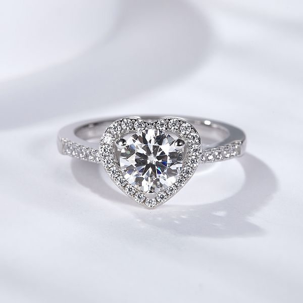 wedding rings msr1036 halo style ladies ring heart shaped solid sterling silver l220913, Slivery;golden
wedding rings msr1036 halo style ladies ring heart shaped solid sterling silver l220913, Slivery;golden