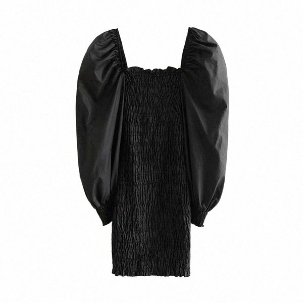 casual dresses bodycon black mini dress women puff long sleeve club party streetwear square collar pleated vestidos de fiesta g9qp#, Black;gray
casual dresses bodycon black mini dress women puff long sleeve club party streetwear square collar pleated vestidos de fiesta g9qp#, Black;gray