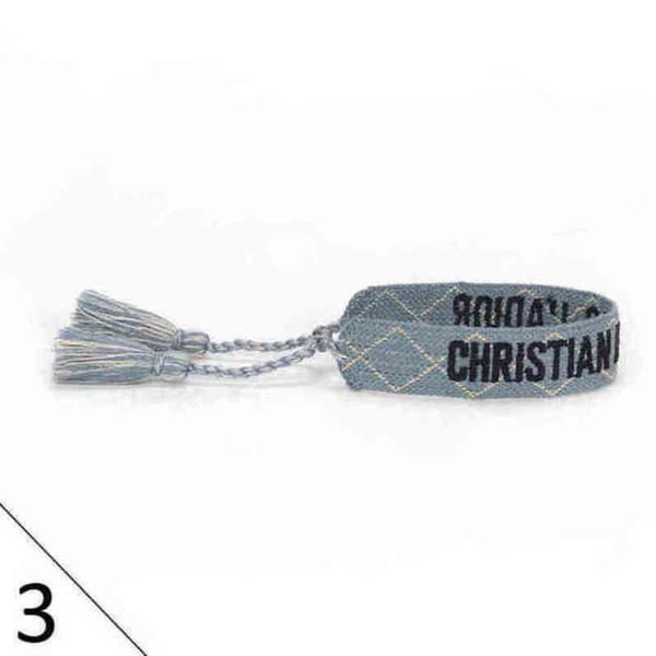 luxury brand braided bracelet adjustable woven friendship bangle for womens mens designer letter embroidery rope bracelets jewelry gift code, Golden;silver
luxury brand braided bracelet adjustable woven friendship bangle for womens mens designer letter embroidery rope bracelets jewelry gift code, Golden;silver