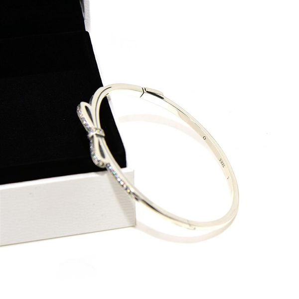 new fashion bow bracelet for pandora jewelry 925 sterling silver with cz diamond trend wild temperament ladies bracelet with box279p, Black
new fashion bow bracelet for pandora jewelry 925 sterling silver with cz diamond trend wild temperament ladies bracelet with box279p, Black