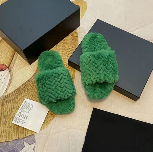 designer thick-sole slippers winter wool warmth sandals women outdoor plush fluffy slipper luxury tricolor leisure flat bottom furry sandals, Black
designer thick-sole slippers winter wool warmth sandals women outdoor plush fluffy slipper luxury tricolor leisure flat bottom furry sandals, Black