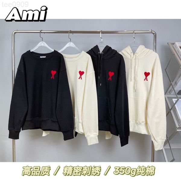 fashion correct version sweater for men and women lovers big love embroidery hooded round neck pullover sweater, Black
fashion correct version sweater for men and women lovers big love embroidery hooded round neck pullover sweater, Black