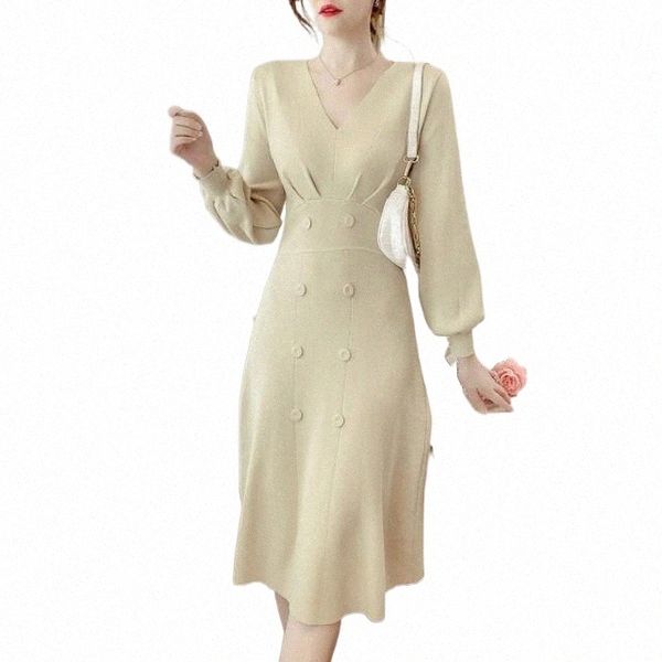 casual dresses 2021 women apring atumn long-sleeved knit dress female long slim v-neck vestidos ladies solid color sweater q681 s1nh#, Black;gray
casual dresses 2021 women apring atumn long-sleeved knit dress female long slim v-neck vestidos ladies solid color sweater q681 s1nh#, Black;gray