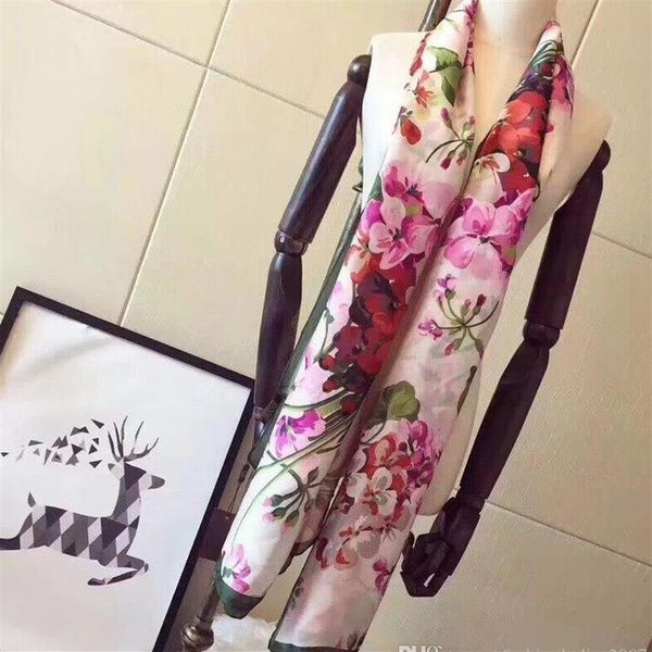 brand silk scarf pashmina for women 2019 summer brand floral flower long scarves scarfs wrap 180x90cm shawls s227269k, Blue;gray
brand silk scarf pashmina for women 2019 summer brand floral flower long scarves scarfs wrap 180x90cm shawls s227269k, Blue;gray
