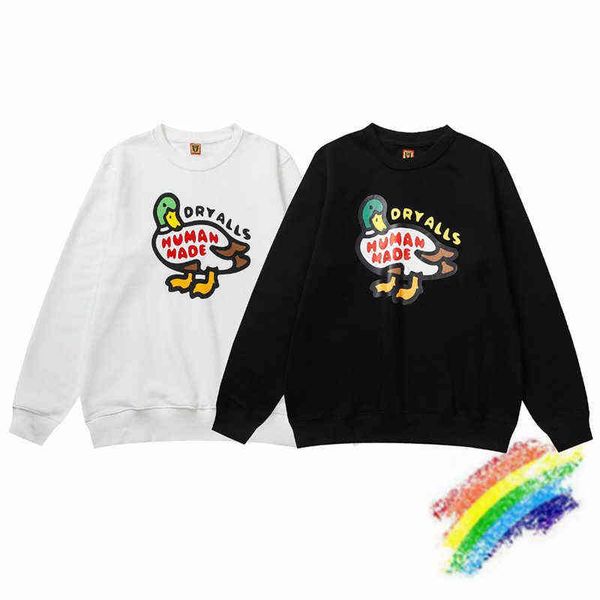 men's hoodies sweatshirts human made sweatshirts men women white black duck print crewneck oversize hoodie g220914
men's hoodies sweatshirts human made sweatshirts men women white black duck print crewneck oversize hoodie g220914