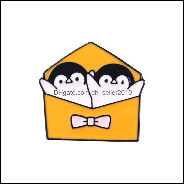pins brooches customized hard enamel pin creative cartoon cute animal penguin brooch personality metal man women fashion jewelry 109 dhhxy, Gray
pins brooches customized hard enamel pin creative cartoon cute animal penguin brooch personality metal man women fashion jewelry 109 dhhxy, Gray