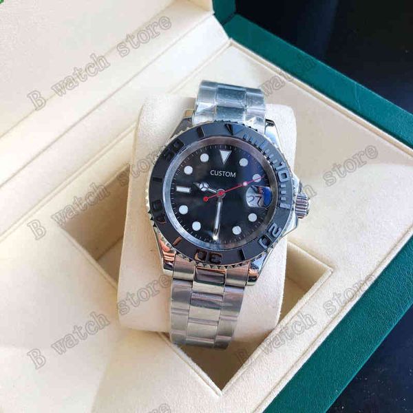 40mm men's automatic watch ceramic bezel 316l stainless steel miyota 8215 movement mechanical male4618, Slivery;brown
40mm men's automatic watch ceramic bezel 316l stainless steel miyota 8215 movement mechanical male4618, Slivery;brown