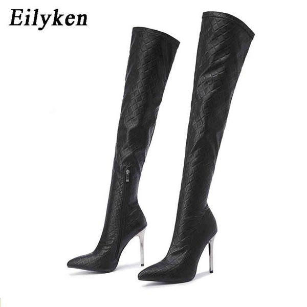 boots eilyken nightclub party stripper over the knee boots women stiletto heels fashion pointed toe zip thigh high shoes female 220913, Black
boots eilyken nightclub party stripper over the knee boots women stiletto heels fashion pointed toe zip thigh high shoes female 220913, Black