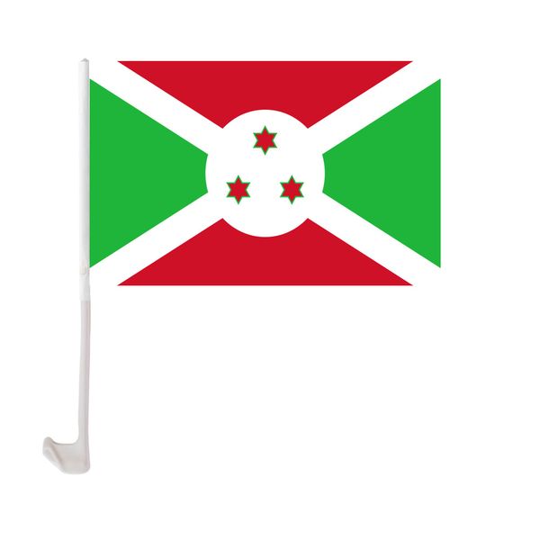 burundi car flag 30x45cm window clip burundian flags polyester uv protection car decoration banner with flagpole
burundi car flag 30x45cm window clip burundian flags polyester uv protection car decoration banner with flagpole