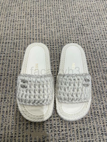 slippers designer xiaoxiangfeng knitted straw thick bottom flip flop women's 2022 casual net red versatile slippers, Black
slippers designer xiaoxiangfeng knitted straw thick bottom flip flop women's 2022 casual net red versatile slippers, Black