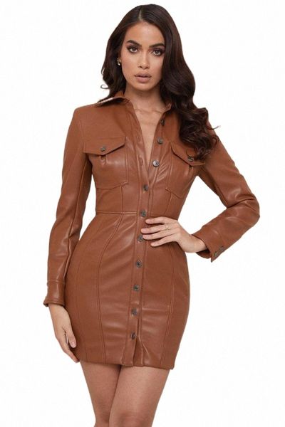 casual dresses women's dress 2021 winter products long sleeve pu leather halter retro club party mini p0ep#, Black;gray
casual dresses women's dress 2021 winter products long sleeve pu leather halter retro club party mini p0ep#, Black;gray