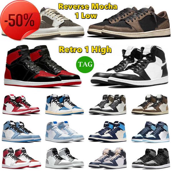 og 1 low reverse mocha 1s basketball shoes black white chicago bred patent university blue hype royal dark mocha mens trainer sports
og 1 low reverse mocha 1s basketball shoes black white chicago bred patent university blue hype royal dark mocha mens trainer sports