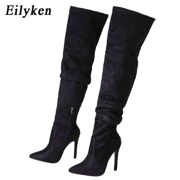 boots eilyken new fashion pleated pointed toe zip thigh high boots female stiletto heels design over the knee women's shoes 220913, Black
boots eilyken new fashion pleated pointed toe zip thigh high boots female stiletto heels design over the knee women's shoes 220913, Black