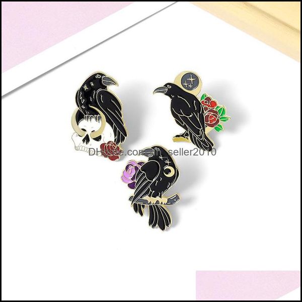 pins brooches gothic dark magic brooches creative fashion crow skeleton rose enamel pins personality unique badges lapel backpack je dhmvs, Gray
pins brooches gothic dark magic brooches creative fashion crow skeleton rose enamel pins personality unique badges lapel backpack je dhmvs, Gray