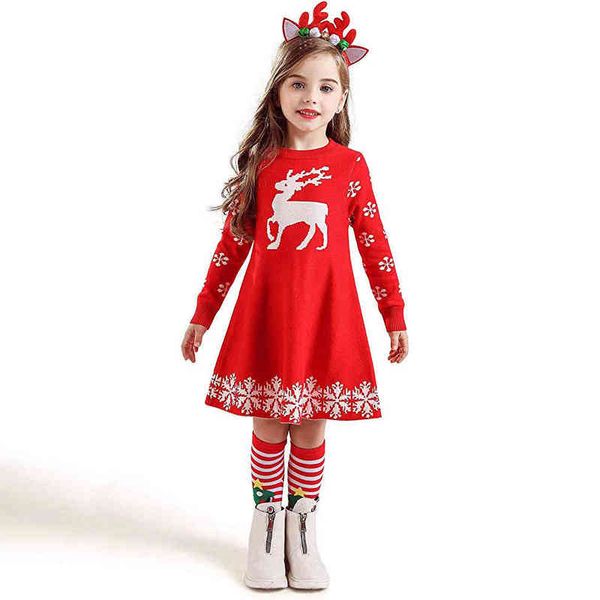 girl's kids ugly sweater dress reindeer clothes toddler girl christmas dress snowflake knitted winter dresses for girls 0913, Red;yellow
girl's kids ugly sweater dress reindeer clothes toddler girl christmas dress snowflake knitted winter dresses for girls 0913, Red;yellow