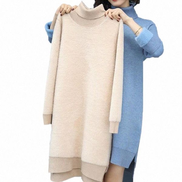 casual dresses women sweater dress lady winter vestidos turtleneck knit 2021 plus velvet thick warm pullover g0ai#, Black;gray
casual dresses women sweater dress lady winter vestidos turtleneck knit 2021 plus velvet thick warm pullover g0ai#, Black;gray