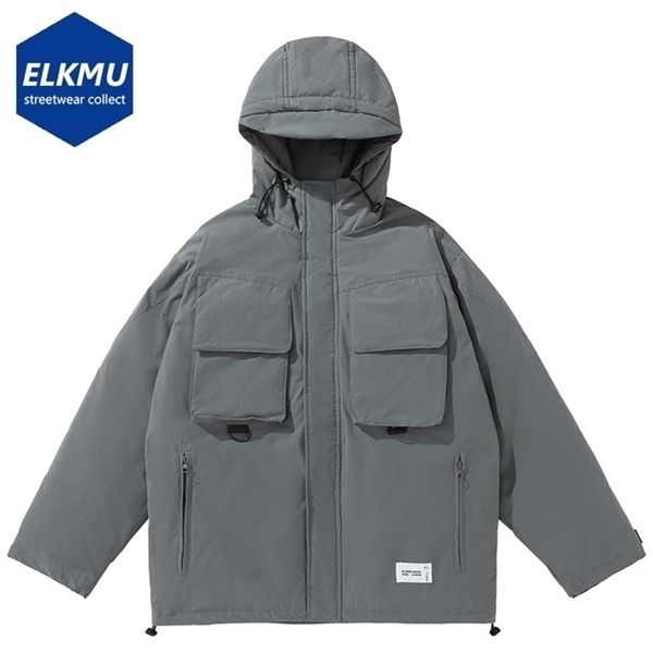 mens down parkas winter hooded jackets warm parkas coat men loose casual zipper cargo jacket vintage multi pockets outwear 220914, Black
mens down parkas winter hooded jackets warm parkas coat men loose casual zipper cargo jacket vintage multi pockets outwear 220914, Black