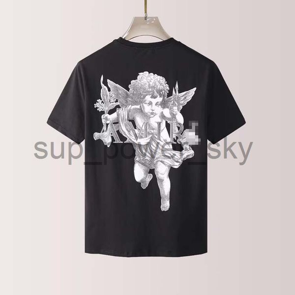 mens casual amirs shirts designer letter back cupid print round neck short sleeve fashion t-shirt simple and versatile, White;black
mens casual amirs shirts designer letter back cupid print round neck short sleeve fashion t-shirt simple and versatile, White;black