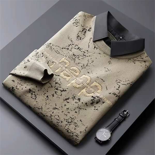 mens sweaters high sense luxury fashion letter jacquard fake two piece sweater mens autumn winter casual warm shirt collar knitted pullover, White;black
mens sweaters high sense luxury fashion letter jacquard fake two piece sweater mens autumn winter casual warm shirt collar knitted pullover, White;black