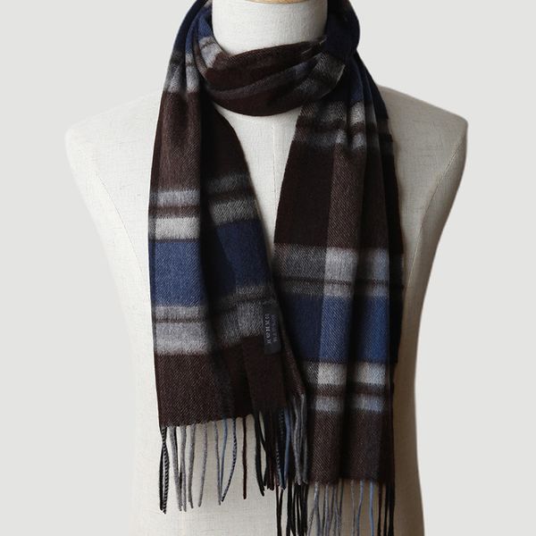 scarves men s checkered plaid men s cashmere scarf woolen water ripple autumn and winter thickening keeping warm 220913, Blue;gray
scarves men s checkered plaid men s cashmere scarf woolen water ripple autumn and winter thickening keeping warm 220913, Blue;gray