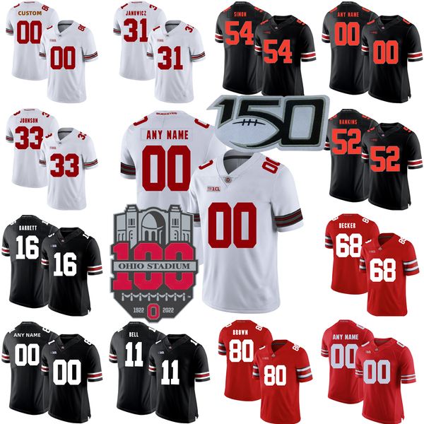 custom ncaa college ohio state buckeyes football jersey 15 devin brown 33 chase brecht 82 david adolph 85 bennett christian jerseys stitched, Black
custom ncaa college ohio state buckeyes football jersey 15 devin brown 33 chase brecht 82 david adolph 85 bennett christian jerseys stitched, Black