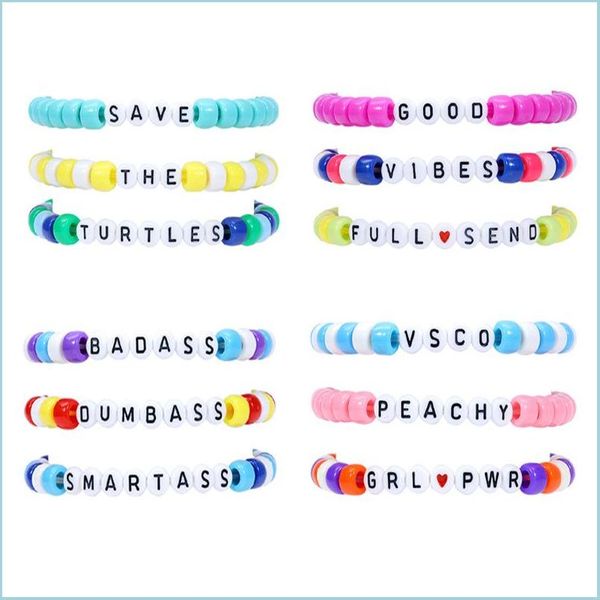 charm bracelets qimoshi 12pcs friendship word bracelet handcrafted handmade plur accessory edm music festival words letter jewelshops dh8cu, Golden;silver
charm bracelets qimoshi 12pcs friendship word bracelet handcrafted handmade plur accessory edm music festival words letter jewelshops dh8cu, Golden;silver