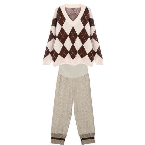 sleep lounge pregnant women suit maternity fashion wear loose plaid sw j220823, White
sleep lounge pregnant women suit maternity fashion wear loose plaid sw j220823, White