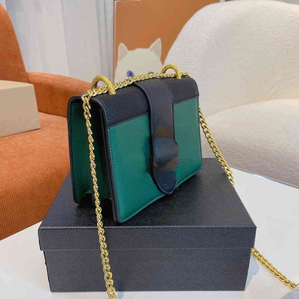 women gold chain brand pr handbag shoulder leather designer bags color matching crossbody female metal buckle purses
women gold chain brand pr handbag shoulder leather designer bags color matching crossbody female metal buckle purses