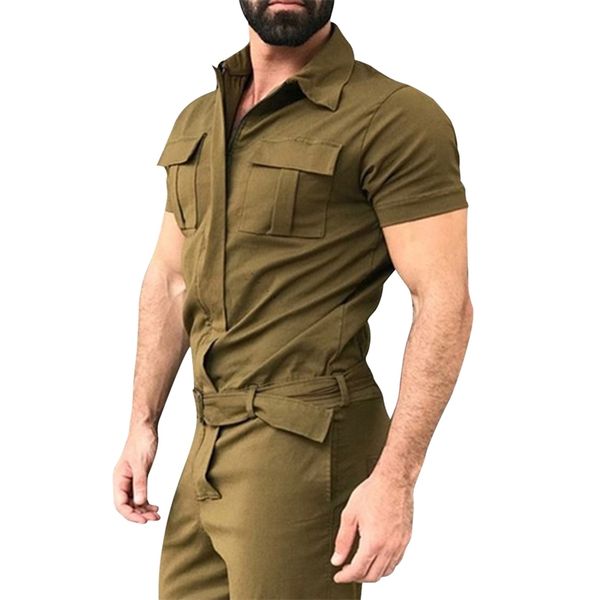 men's tracksuits adisputent cotton blends jumpsuit mens overalls casual notched short sleeve rompers solid overall zipper romper pocket, Gray
men's tracksuits adisputent cotton blends jumpsuit mens overalls casual notched short sleeve rompers solid overall zipper romper pocket, Gray