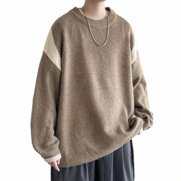men's sweaters neploha 2021 autumn winter solid color sweater for men o-neck streetwear casual loose fashion pullover e3tb#, White;black
men's sweaters neploha 2021 autumn winter solid color sweater for men o-neck streetwear casual loose fashion pullover e3tb#, White;black