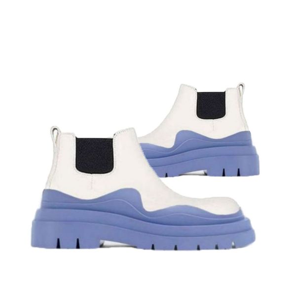 women bottega blue soles boots hipster luxury man tire leather chelsea white booties men platform chunky shoes lady low knight high-boots de, Black
women bottega blue soles boots hipster luxury man tire leather chelsea white booties men platform chunky shoes lady low knight high-boots de, Black