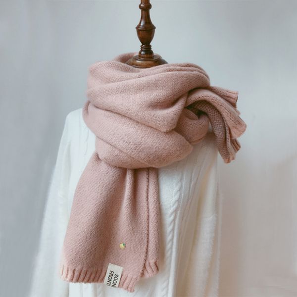 scarve winter thicken warm scarf soft solid cashmere pashmina shawls wraps knitted wool long 220914, Blue;gray
scarve winter thicken warm scarf soft solid cashmere pashmina shawls wraps knitted wool long 220914, Blue;gray