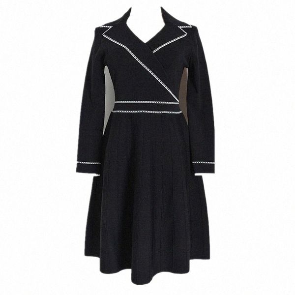 casual dresses women's black blazer sweater dress 2021 brand designer winter suit collar long sleeve fit flare thick warm knitted femal, Black;gray
casual dresses women's black blazer sweater dress 2021 brand designer winter suit collar long sleeve fit flare thick warm knitted femal, Black;gray