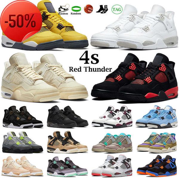 2022 basketball shoes men women 4s jumpman 4 red thunder black cat white oreo desert moss what the taupe haze shimmer royalty mens trainers
2022 basketball shoes men women 4s jumpman 4 red thunder black cat white oreo desert moss what the taupe haze shimmer royalty mens trainers