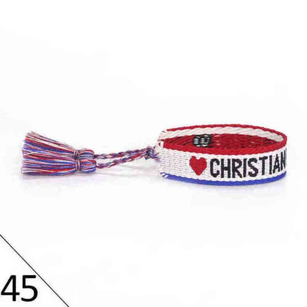 brand fashion bracelets woven friendship for womens handmade braided luxury bracelet designers with tassel print embroidery mens jewelry ban, Golden;silver
brand fashion bracelets woven friendship for womens handmade braided luxury bracelet designers with tassel print embroidery mens jewelry ban, Golden;silver