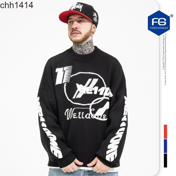 2020 autumn and winter new fashion brand large wool round neck knitted round neck pullover sweater for men and women, Black
2020 autumn and winter new fashion brand large wool round neck knitted round neck pullover sweater for men and women, Black
