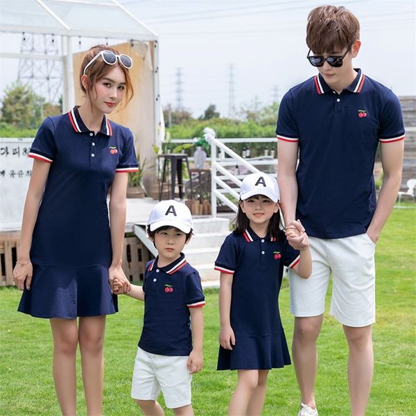 family matching outfits family clothes polo t shirt matching clothes mother daughter dresses dad son family look cherry dark blue girls dres
family matching outfits family clothes polo t shirt matching clothes mother daughter dresses dad son family look cherry dark blue girls dres