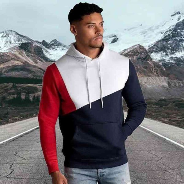 men's clothing mens hoodie warm hooded sweatshirt fleece slim color stitching streetwear patchwork hoody pullover outwear 2021, Black
men's clothing mens hoodie warm hooded sweatshirt fleece slim color stitching streetwear patchwork hoody pullover outwear 2021, Black