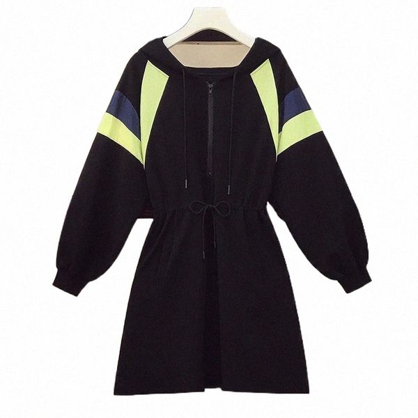 casual dresses plus size hoodie sport cotton dress autumn winter long sleeve fashion high waist patchwork run oversized cloth t8en#, Black;gray
casual dresses plus size hoodie sport cotton dress autumn winter long sleeve fashion high waist patchwork run oversized cloth t8en#, Black;gray