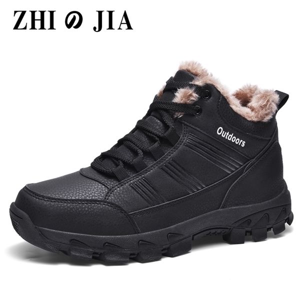 boots memen leather winter waterproof warm fur snow men outdoor work casual shoes nonslip comfortable hiking 220913, Black
boots memen leather winter waterproof warm fur snow men outdoor work casual shoes nonslip comfortable hiking 220913, Black