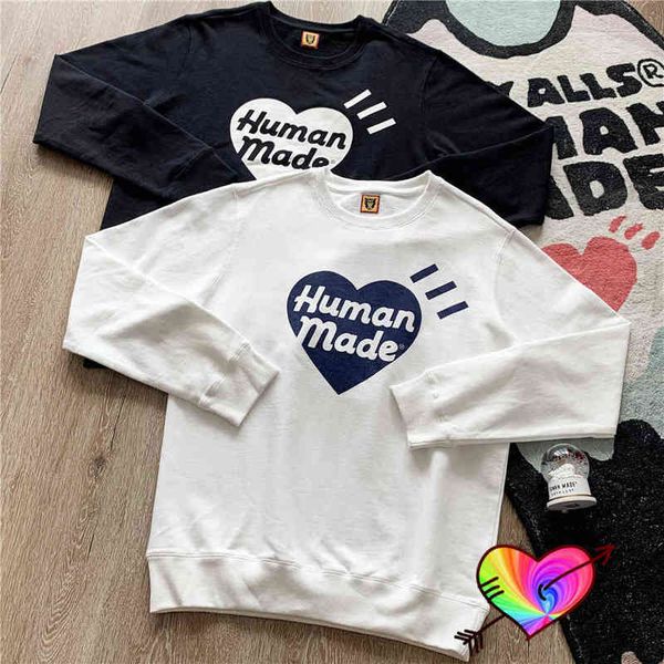 men's hoodies sweatshirts 2022fw human made sweatshirts men women 1 1 double heart graphic human made crewneck loose fit fleece hoodie, Black
men's hoodies sweatshirts 2022fw human made sweatshirts men women 1 1 double heart graphic human made crewneck loose fit fleece hoodie, Black