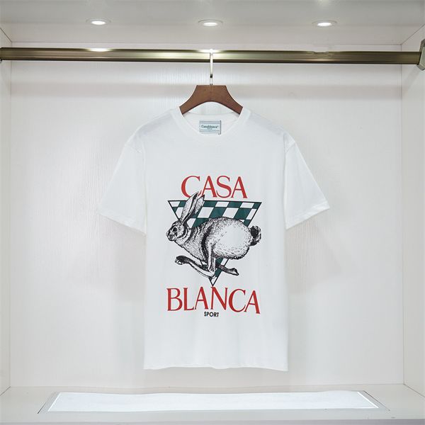 2022 summer designer t shirt for men women casablanc printing tees fashion mens tee shirts short sleeve homme breathable clothing multi styl, White;black
2022 summer designer t shirt for men women casablanc printing tees fashion mens tee shirts short sleeve homme breathable clothing multi styl, White;black