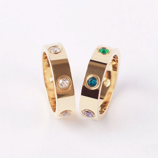 18k gold ring designer women's ring fashion boys girls valentine's day wedding gift 316l titanium jewelry factory wholesale and re, Slivery;golden
18k gold ring designer women's ring fashion boys girls valentine's day wedding gift 316l titanium jewelry factory wholesale and re, Slivery;golden